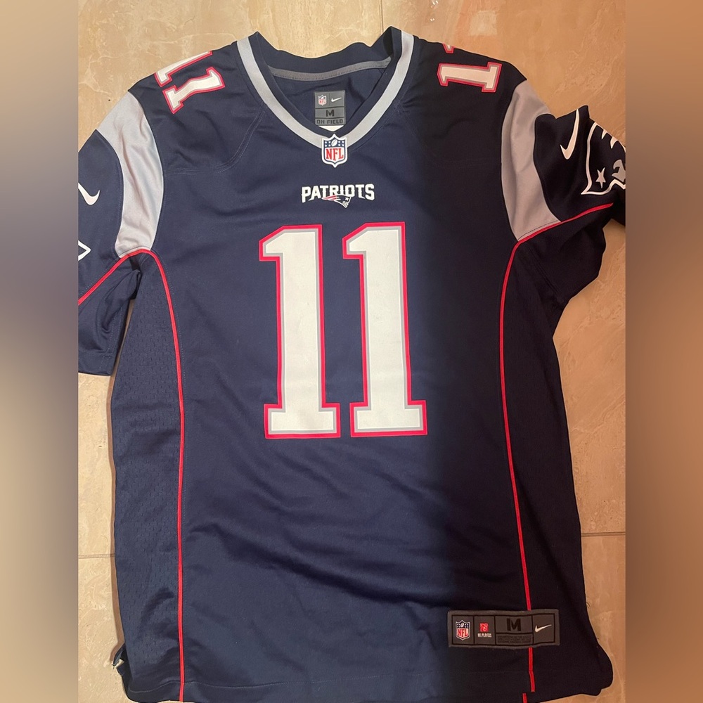 Nike New England Patriots Julian Edelman Home Jersey